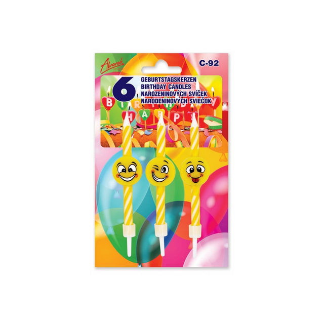 6 narozeninových svíček na dort ve tvaru emoji C-92.jpg#14777#be5c5d610907