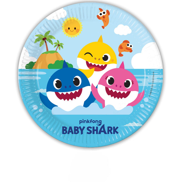 BABY SHARK Párty talířky 8 ks 93459.jpg