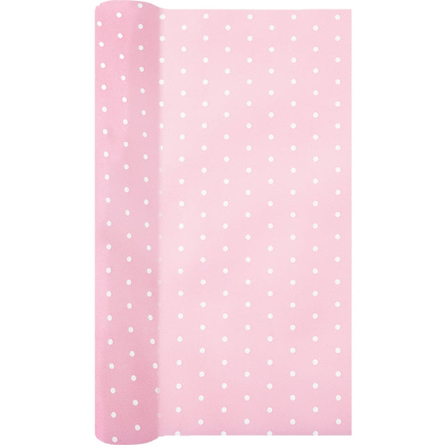 Běhoun na stůl 40 x 490 cm - Puntíky na růžovém podkladu No. 0200-1461 0200-1461.jpg#17877#4fa354eda01c