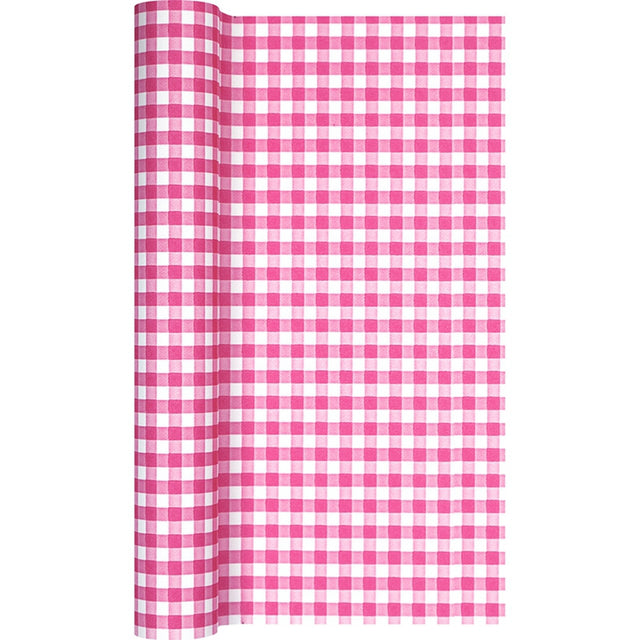 Běhoun na stůl 40 x 490 cm - Růžová kostka 0200-1210.jpg#17895#d4bbe860bdca