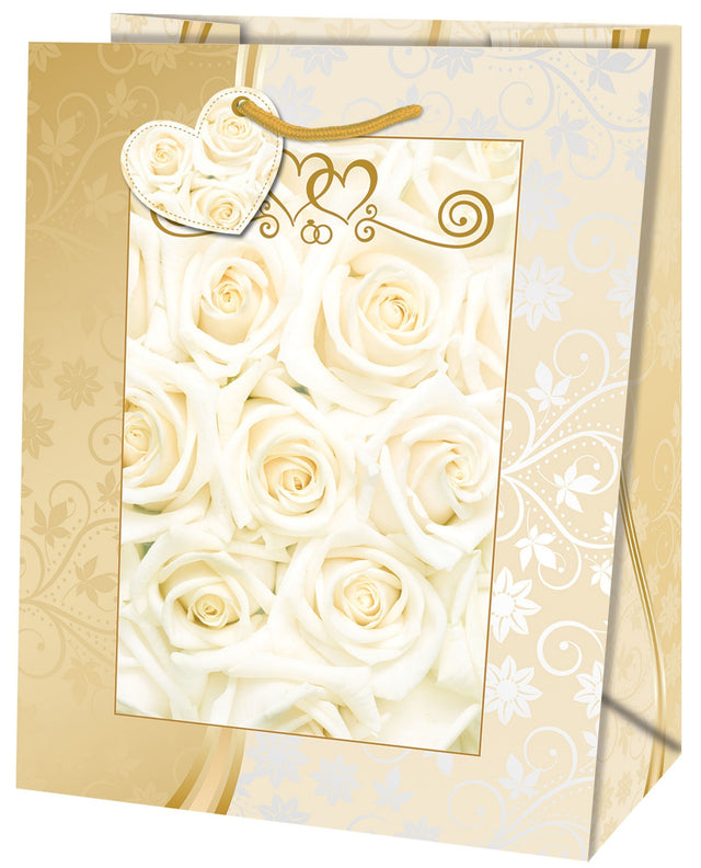 Dárková taška Medium (TM), 19 x 10.2 x 23 cm motiv Bílé růže 22415 TM.jpg