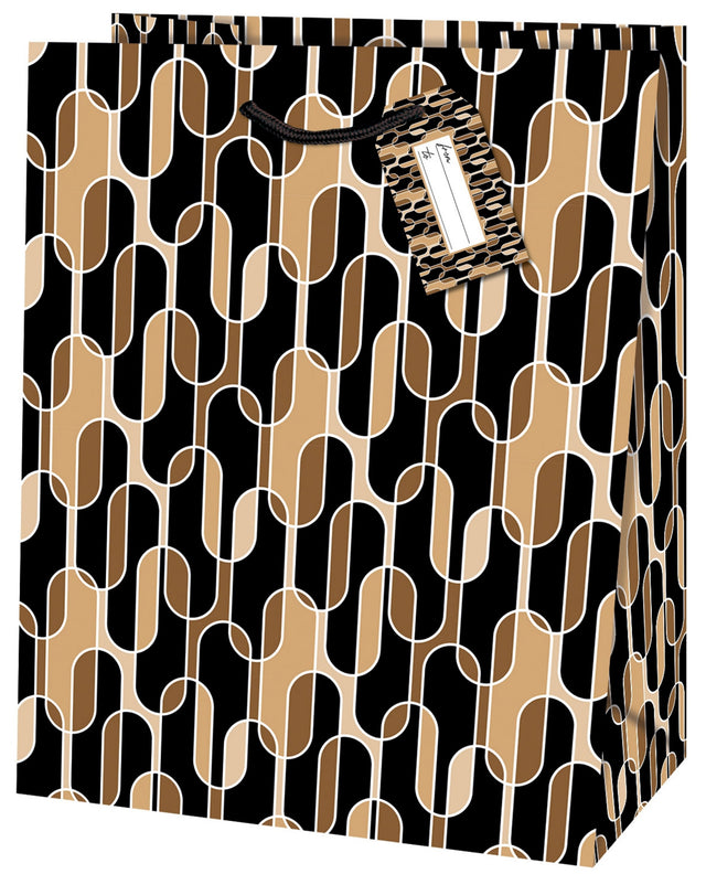 Dárková taška Medium (TM), 19 x 10.2 x 23 cm motiv Geometrický vzor 22424 TM.jpg#14853#375619437f24