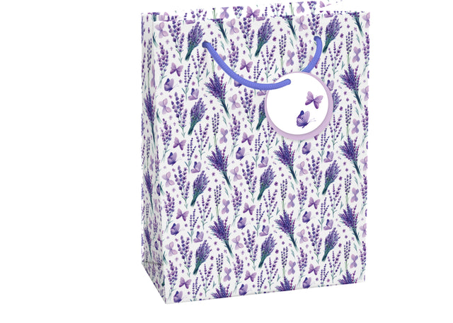 Dárková taška Medium (TM), 19 x 10.2 x 23 cm motiv Levandule 22511 TM.jpg