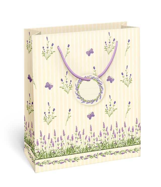 Dárková taška Medium (TM), 19 x 10.2 x 23 cm motiv Levandule 22608 TM.jpg#14885#f16505f7be8d