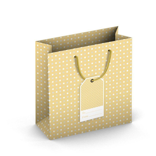 Dárková taška čtvercová (TQ) Quad  - ČTVEREČKY - 15x6x14,5cm 224504 TQ.jpg#15022#63647da5ca98