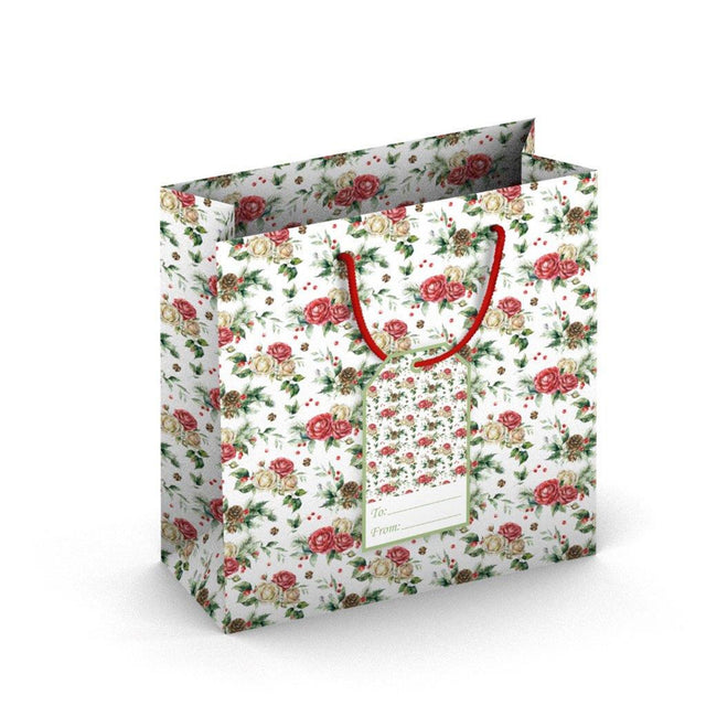 Dárková taška čtvercová (TQ) Quad  - RŮŽE - 15x6x14,5cm 224502 TQ.jpg#15023#f4fd9f840dc8