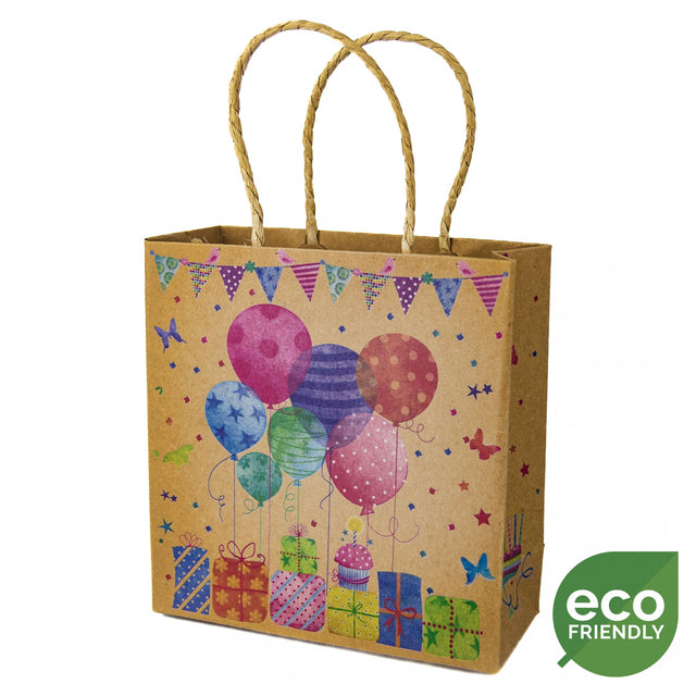 Dárková taška čtvercová (TQ) Quad ECO o rozměrech 15x6x14,6 cm s motivem balónků 22417 TQ.jpg#15019#5a78c29a5fbb