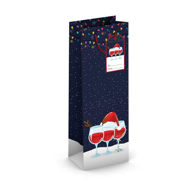 Dárková taška na láhev (TB) _ SANTA SKLENIČKY _ 12,6x8,9x36 cm 224530 TB.jpg#15190#409bd30bddbd