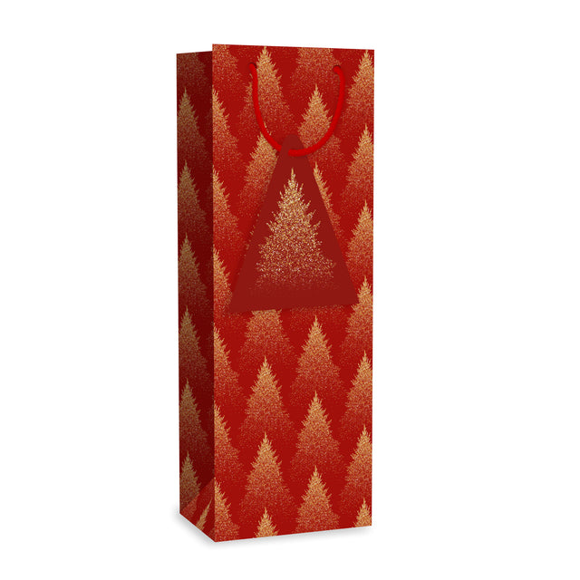 Dárková taška na láhev (TB) _ VÁNOČNÍ STROMEČEK _ 12,6x8,9x36 cm 225512 TB.jpg#15245#ddefba139037