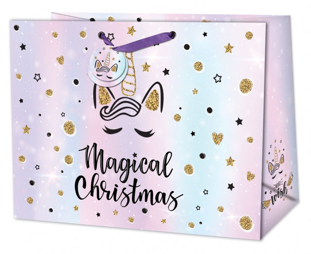 Dárková taška vánoční Jumbo (TJ) -220516- MAGICAL CHRISTMAS-33x13,7x44,5 cm 220516 TJ.jpg#15832#4e2d9645a521