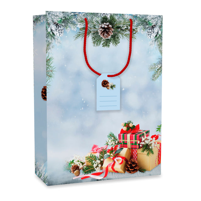 Dárková taška vánoční Jumbo (TJ)  - VÁNOČNÍ DÁRKY - 33x13,7x44,5 cm 225521 TJ.jpg#15812#c09a0c656e31