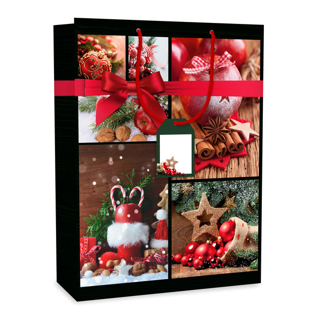 Dárková taška vánoční Jumbo (TJ)  - VÁNOČNÍ VÝZDOBA - 33x13,7x44,5 cm 225501 TJ.jpg#15826#4aab0e5b2d6d