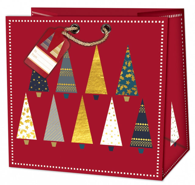 Dárková taška vánoční střední- Limitovaná edice- 220506 (TM+) -VÁNOČNÍ STROMKY-20x20x9 cm 220506 TM+.jpg#15405#570e84d0b2e4