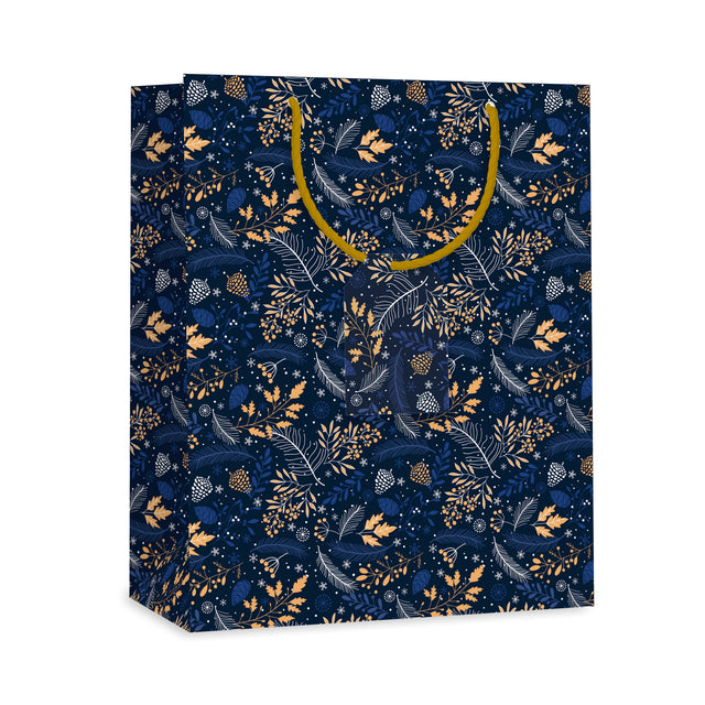 Dárková taška vánoční velká (TL) - ŠIŠKY A VĚTVIČKY - 33x26,7x13,7cm 225502 TL.jpg#15603#c53d7b766acc