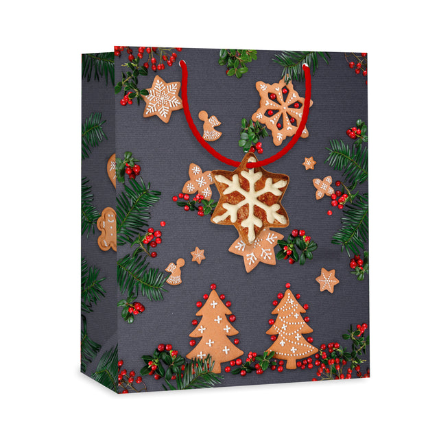 Dárková taška vánoční velká (TL) - VÁNOČNÍ CUKROVÍ - 33x26,7x13,7cm 225514 TL.jpg#15605#966d66a99894