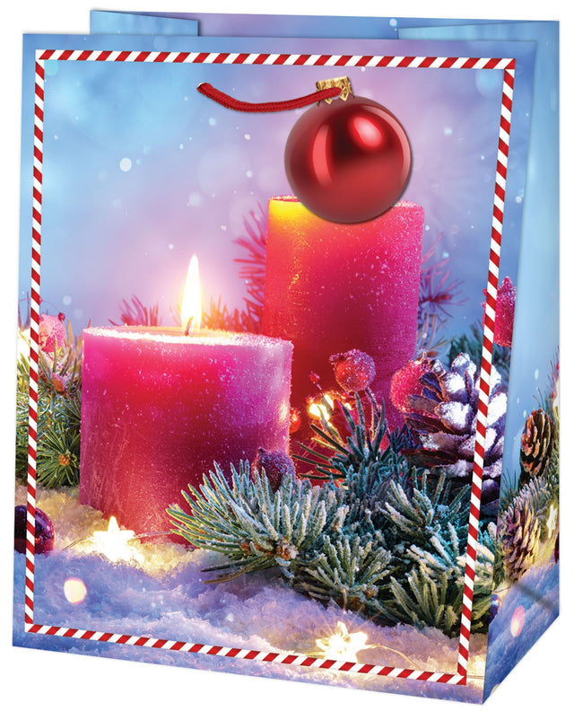 Dárková taška vánoční velká (TL) - VÁNOČNÍ MOTIV - 26,7x13,7x33cm 222510 TL.jpg#15611#5d00b7e9b592