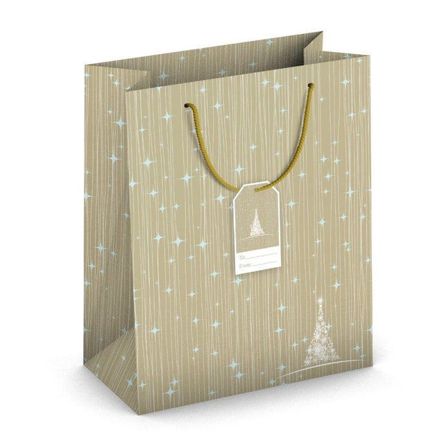 Dárková taška vánoční velká (TL) - VÁNOČNÍ STROMEČEK - 33x26,7x13,7cm 224519 TL.jpg#15637#026f816a74f6