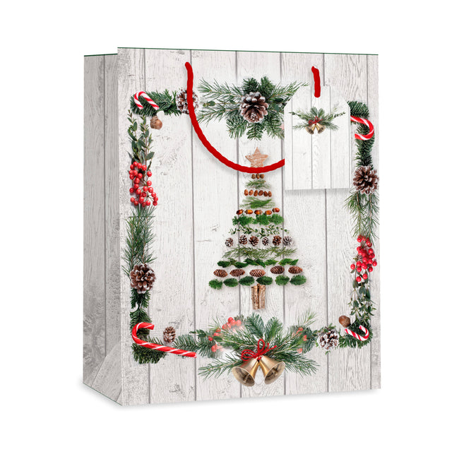 Dárková taška vánoční velká (TL) - VÁNOČNÍ STROMEČEK - 33x26,7x13,7cm 225500 TL.jpg#15639#7ae1b10743bf