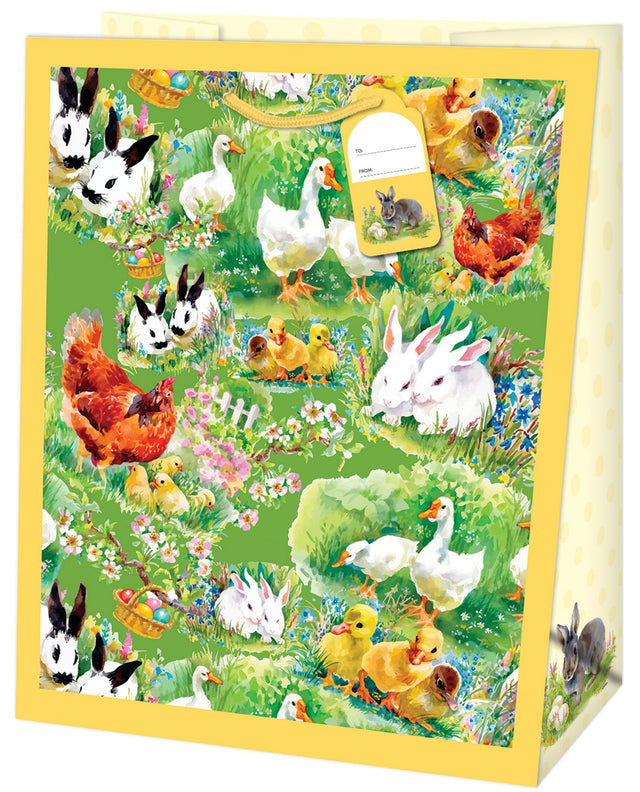 Dárková taška velká  (TL) o rozměrech 26,7x33x13,7 cm s motivem zvířat 22305 TL.jpg