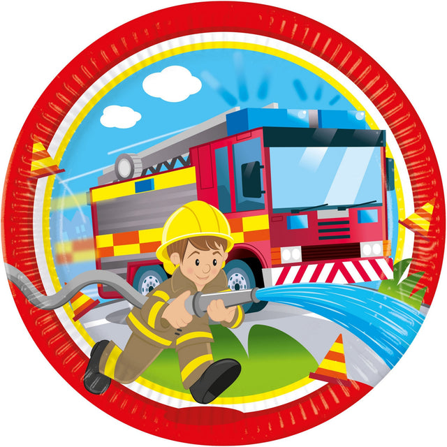 FIREFIGHTERS Párty talířky 8 ks 94179.jpg#15878#74575970a280