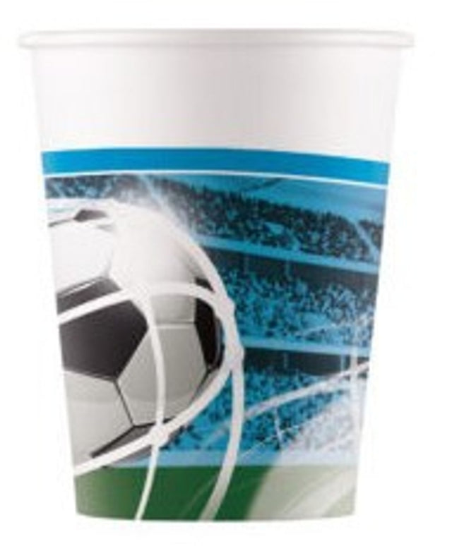 FOOTBALL Papírové párty kelímky 8 ks 93746.jpg#15885#a5126a3a5c04