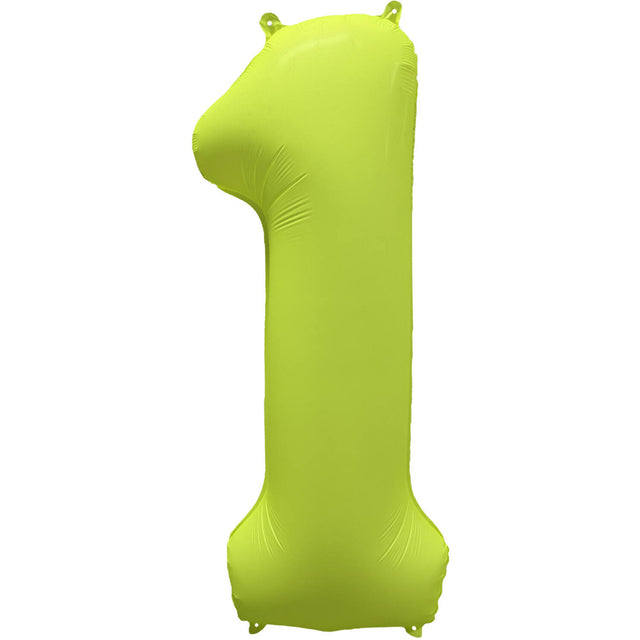 Fóliový balónek číslo 1 neonová žlutá 86x70 cm 1ks_bal R_10036_PKG.jpg#18209#e9c9a8446c63