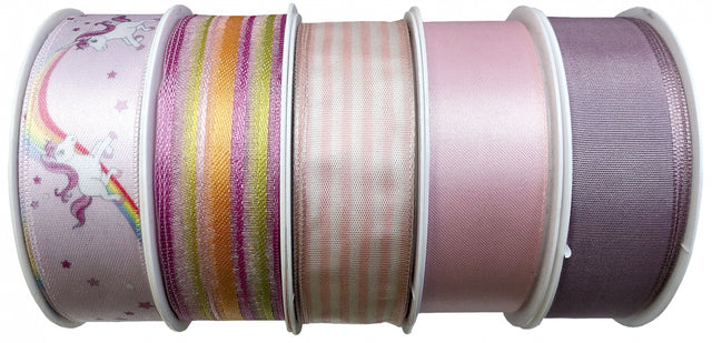 Hedvábná stuha s drátem - Růžová - 25 mm x 3 m NAV-růžová.jpg#17192#04ae52f1a0c1
