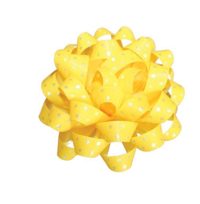 Hvězdice Giga Polka Dots - Žlutá - 9 cm H106.jpg#17268#dc2a04f99e23