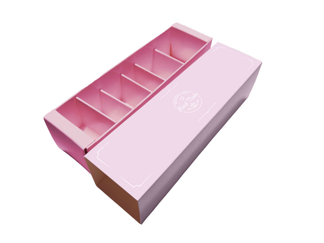 Krásná dárková krabice _ výsuvná krabička na pralinky nebo makronky 18 x 5 x 5 cm CBOX-137_1.jpg#18350#87fe3d57b9d4