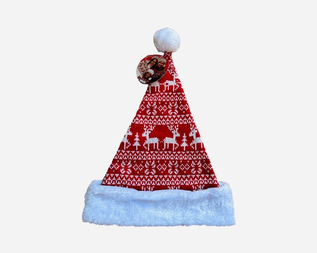 Měkká plyšová čepice SANTA s motivem soba SANTA-5_1.jpg#17623#5d179fe60c9e