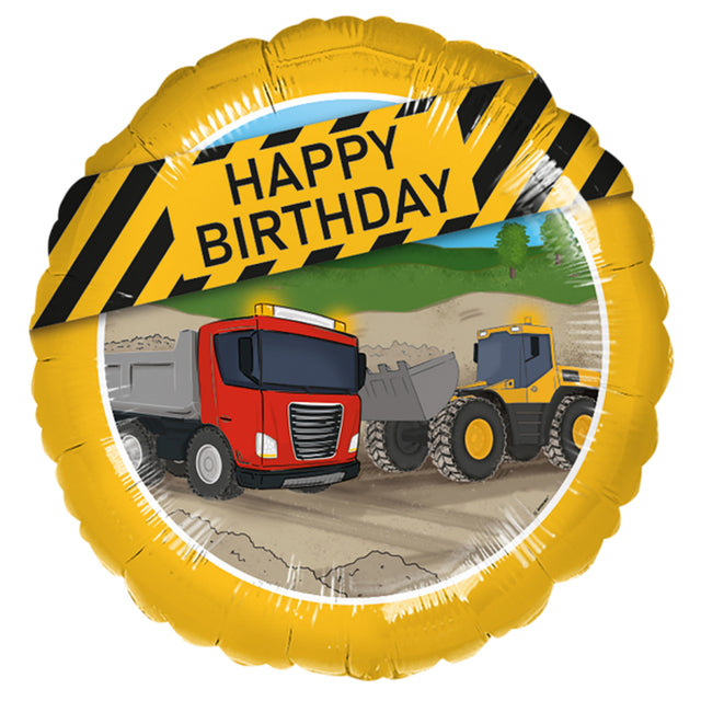 Nafukovací fóliový balónek NÁKLADNÍ AUTO A BAGR 4629975.jpg#16247#1d91a16a4dcf