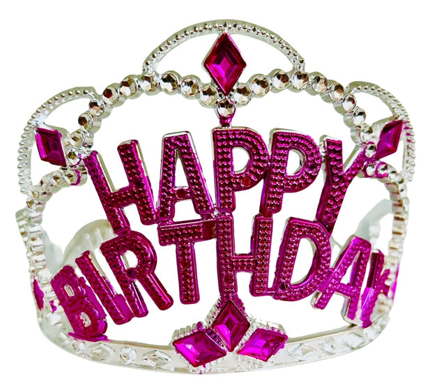 Narozeninová čelenka – korunka Happy Birthday s kamínky  HAP-05_1.jpg#16053#1e4bd0f7f0e6
