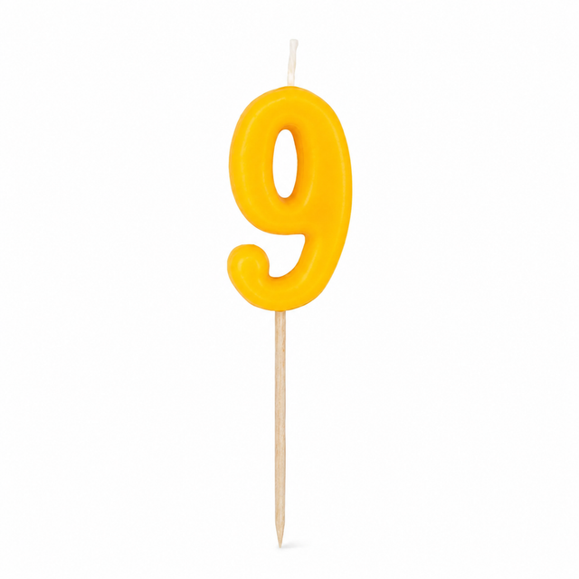 Narozeninová svíčka na dort číslo 9  C-90_1.png#19020#26432f051487