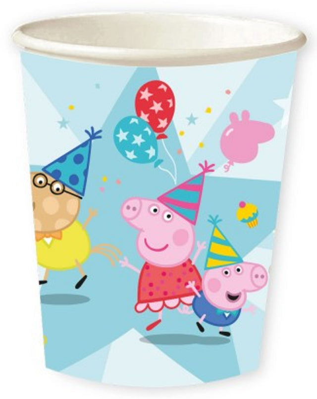 PEPPA PIG Papírové párty kelímky 8 ks 9918340-66.jpg#15962#c324a5e4a388