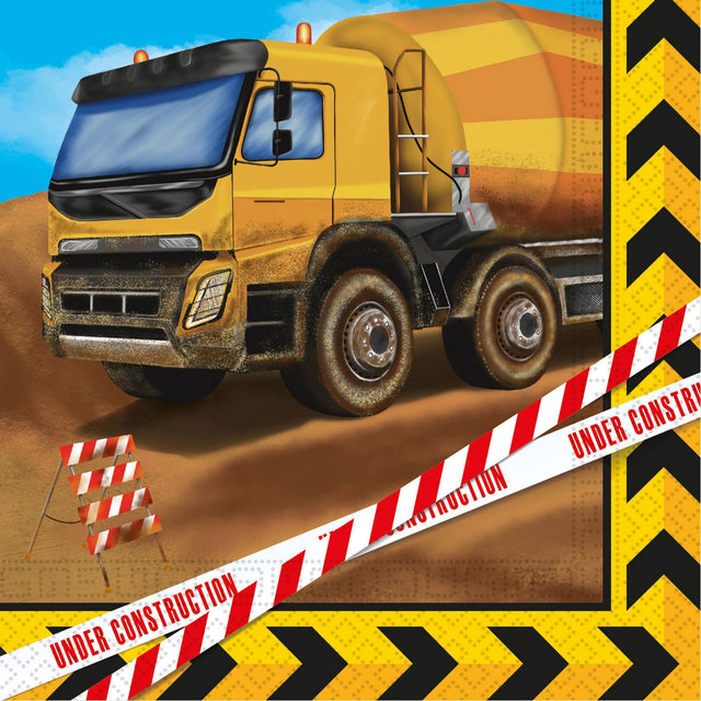 Papírové 2vrstvé ubrousky CONSTRUCTION 95470.jpg#14629#ee6196aea22b