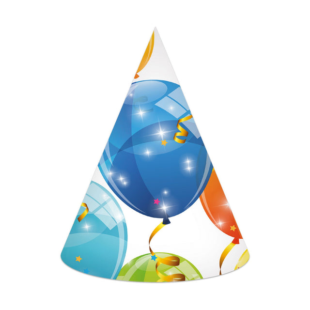 Párty čepičky BALLOONS 6 ks 88157.jpg#15973#45ec0dcc4f6f