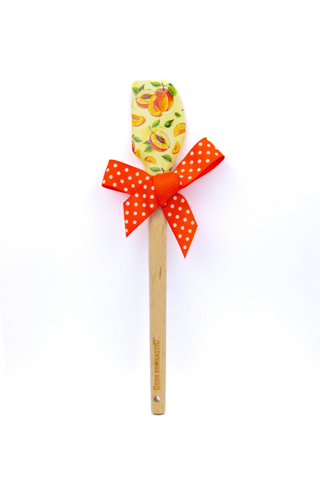 Pečicí stěrka s dřevěnou rukojetí – design meruněk – 21 x 3 cm SK-38 B.jpg#16907#84d95cd26025