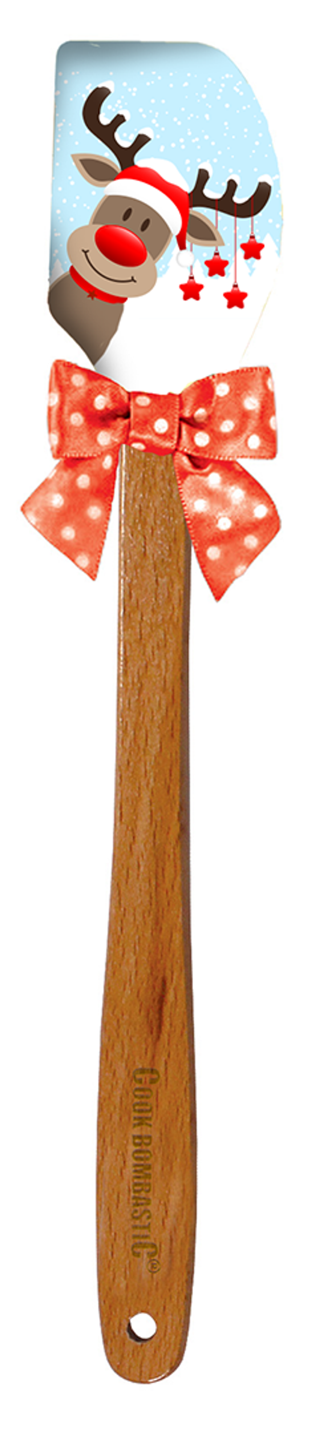 Pečicí stěrka s dřevěnou rukojetí – vánoční design – 21 x 3 cm SK-42 B.png#16931#adea43984008