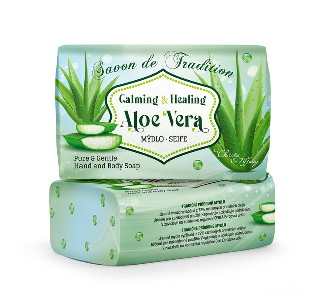 Přírodní mýdlo Aloe Vera - zklidňující a pečující 250 g SAVON-12_1.jpg#18475#d7ade0948966