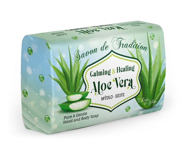 Přírodní mýdlo Aloe Vera - zklidňující a pečující 250 g SAVON-12_1.jpg#18493#239abfd42b79