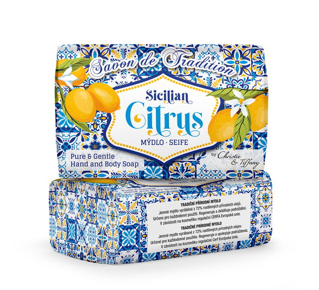 Přírodní mýdlo Sicilské citrusy 250 g SAVON-9_1.jpg#18464#e9f0623af5bd