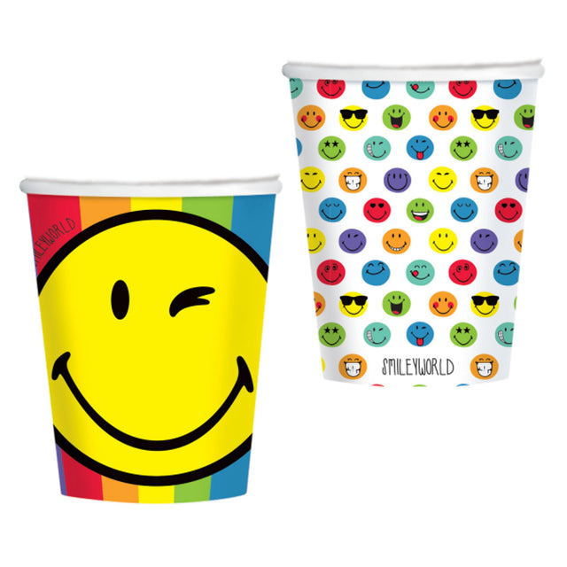 SMILEY Papírové párty kelímky 8 ks 9906556-66.jpg#15969#3408dec76755