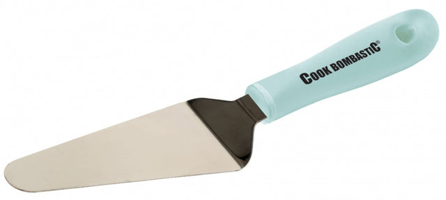 Servírovací lopatka na dort nebo koláč – nerezová servírovací lopatka – 26 a 7.5 cm – modrá rukojeť SPAT-D_1.jpg#17012#da3a2515d37e