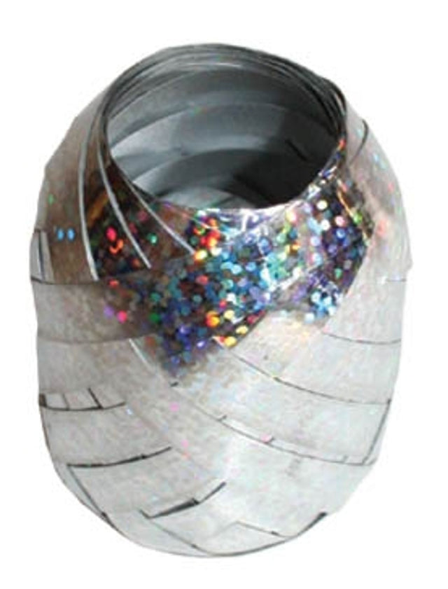 Stuha Stardust - Stříbrná - 7.5 mm x 10 m HOLO 04.jpg#17346#46316be62b63