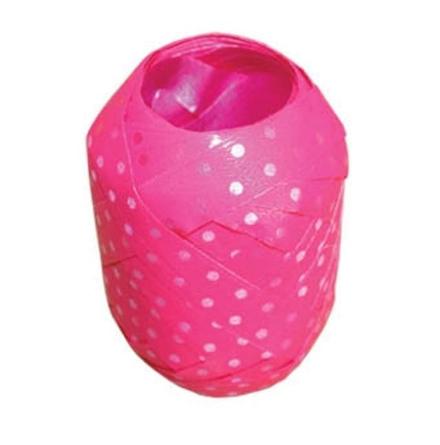 Stuha vejce Polka Dots - Tmavě růžová - 7.5 mm x 10 m V110.jpg#17363#6c87603c2345