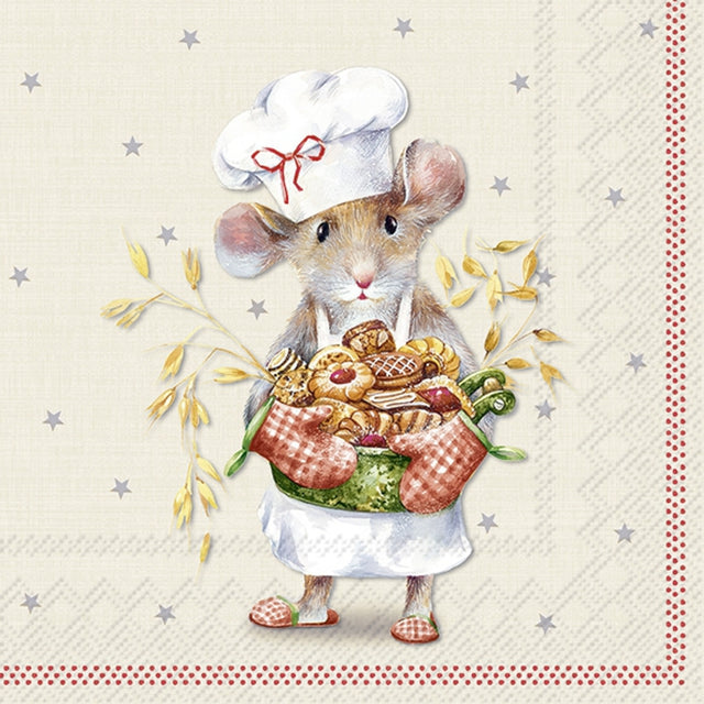 Vánoční papírové ubrousky 33x33 cm (20ks) L1012561_1.jpg#13130#ee3f215fd9ec