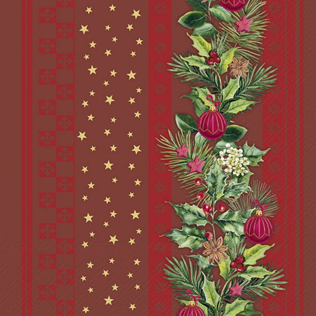 Vánoční papírové ubrousky 33x33 cm (20ks) L1096210_1.jpg#13356#341290e50f99