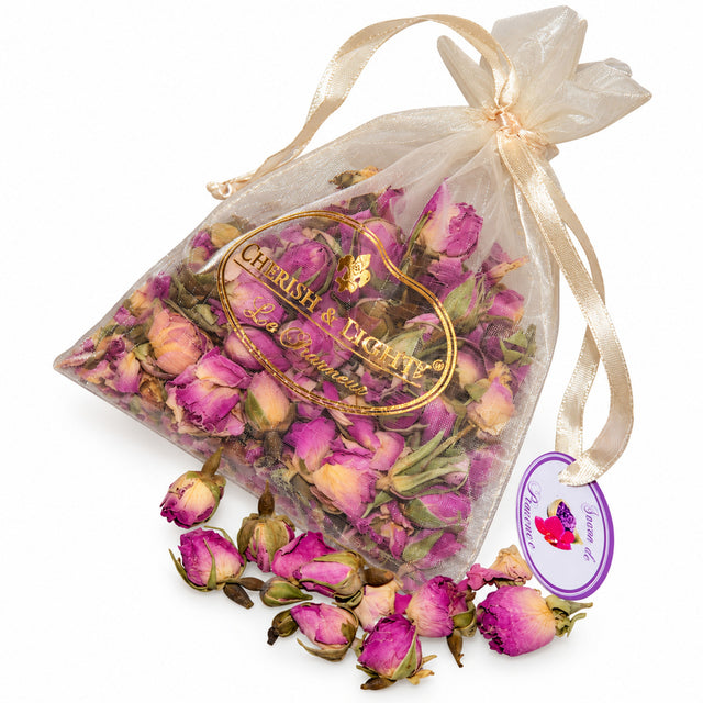 Vonný sáček plněný pravou francouzskou sušenou růží 25 g ROSEBUDS_1.jpg#17720#4c216868a3ff