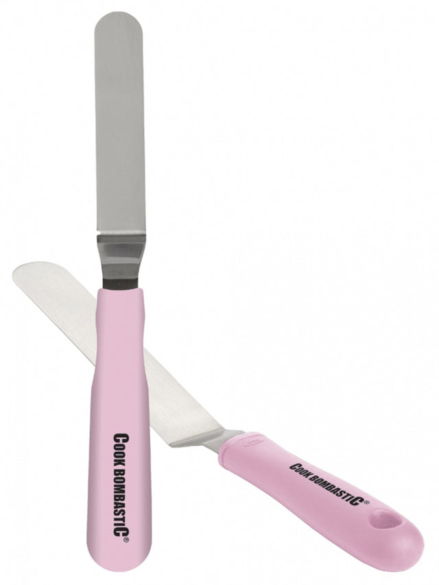 Zahnutá nerezová špachtle – 22 cm a 2.5 cm – růžová SPAT-A2_1.jpg#16996#67db58275286